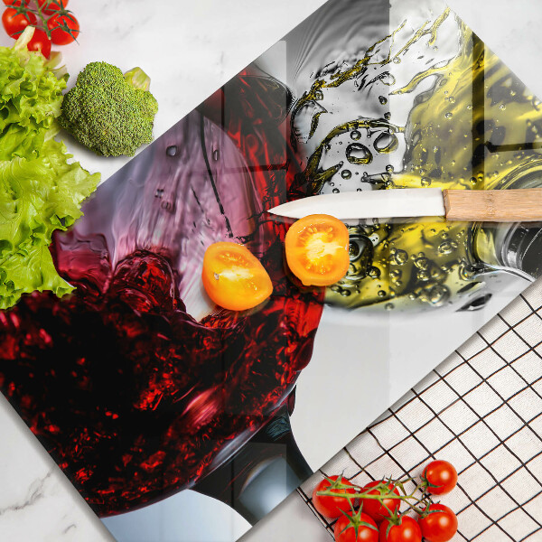 Tábua para cozinha Taças de vinho