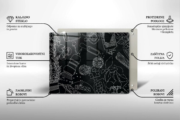 Tábua de cortar Acessórios de cozinha