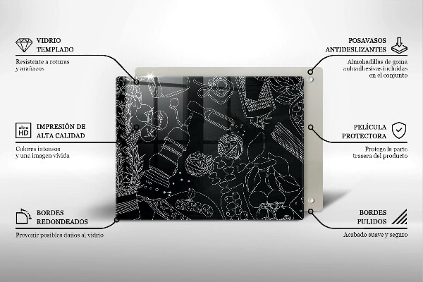 Tábua de cortar Acessórios de cozinha