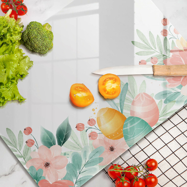 Tábua para cozinha ovos de páscoa