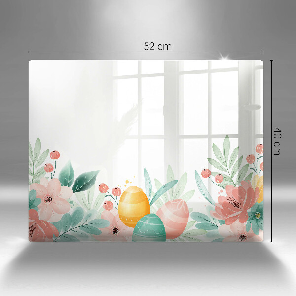 Tábua para cozinha ovos de páscoa