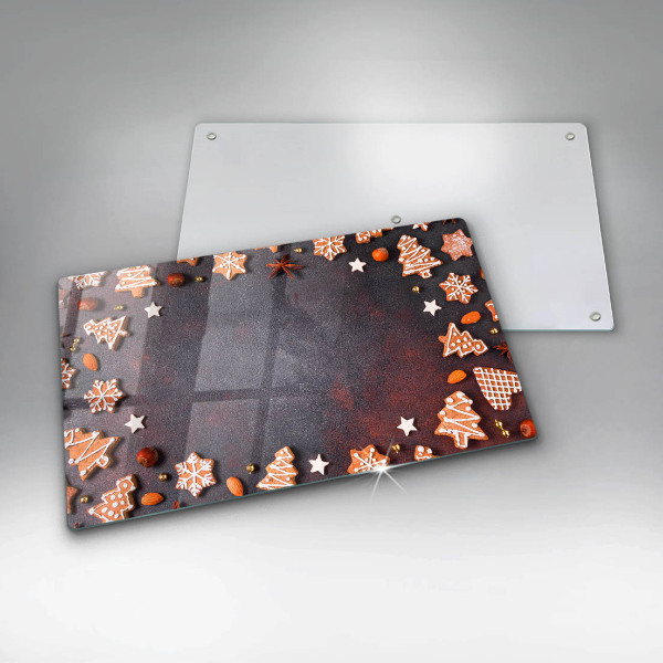 Tábua de cortar Biscoitos de gengibre de Natal