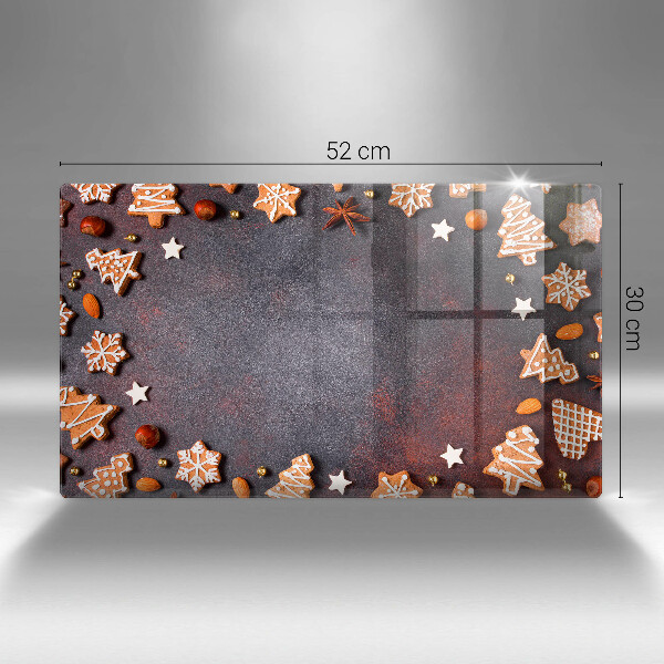 Tábua de cortar Biscoitos de gengibre de Natal