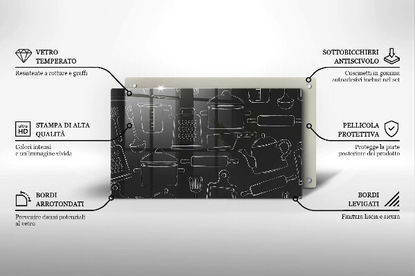 Tábua cozinha Acessórios de cozinha de desenho animado