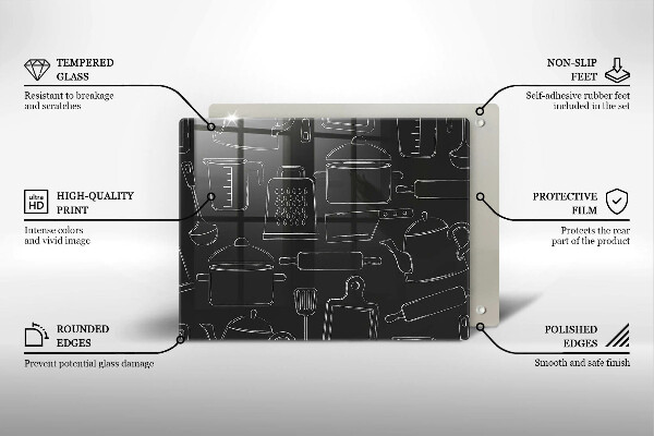 Tábua cozinha Acessórios de cozinha de desenho animado