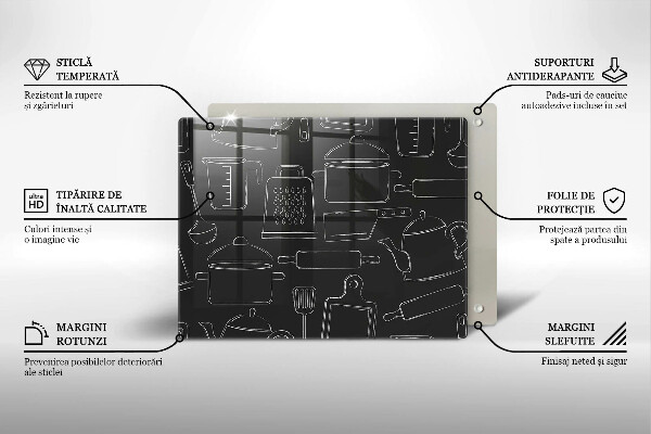 Tábua cozinha Acessórios de cozinha de desenho animado