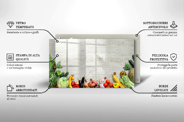 Tábua corte Vegetais em tábuas