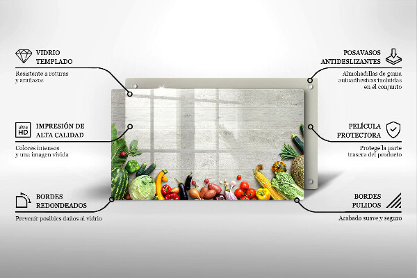 Tábua corte Vegetais em tábuas