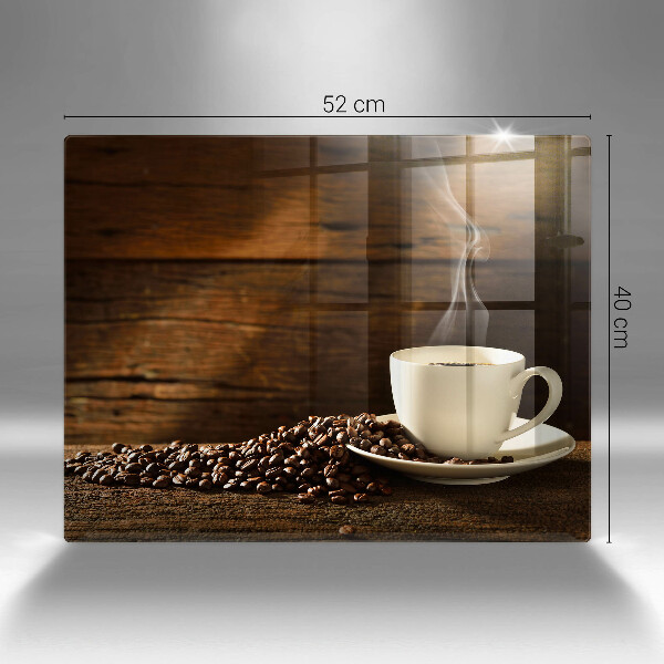 Tábua de cortar Xícara de café de madeira