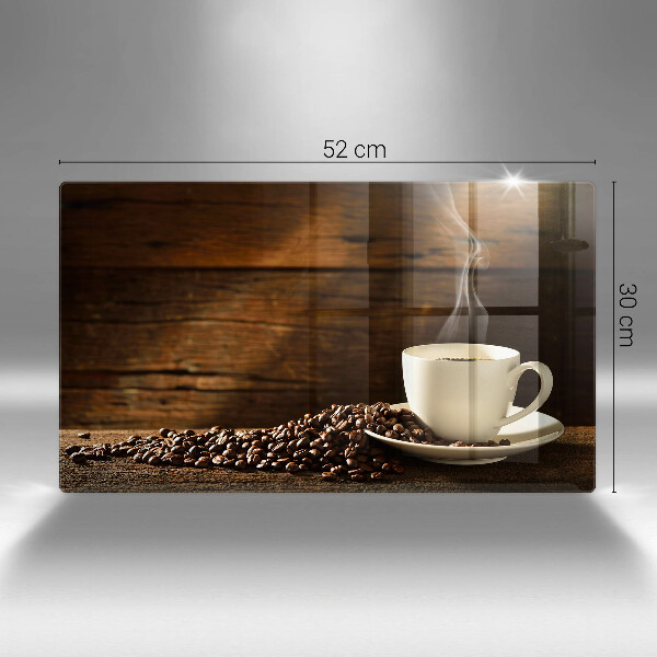 Tábua de cortar Xícara de café de madeira