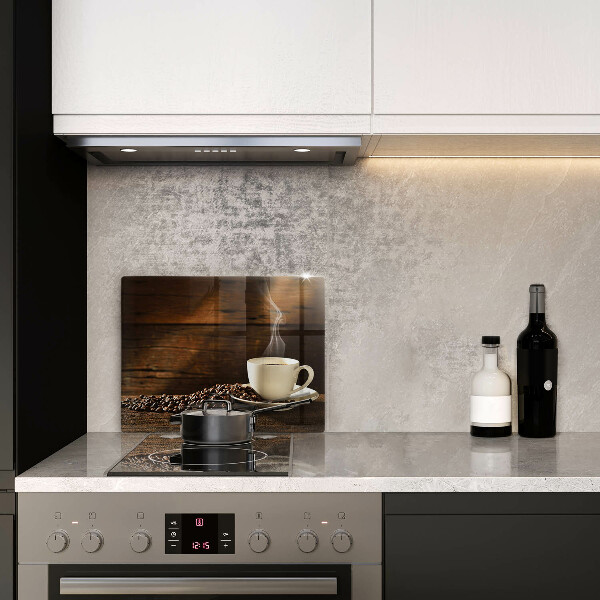 Tábua de cortar Xícara de café de madeira