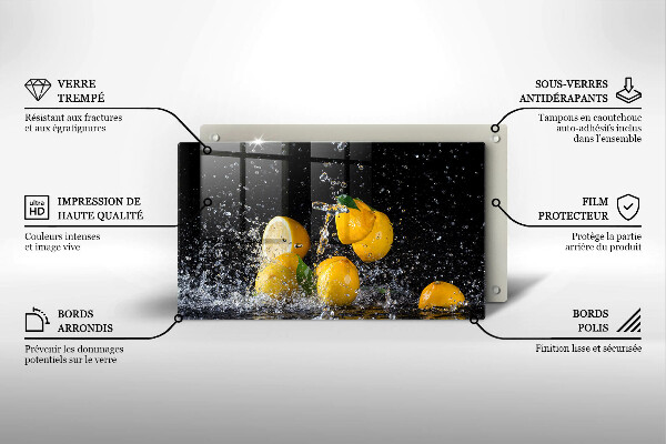 Tábua cozinha Fruta limão suculenta