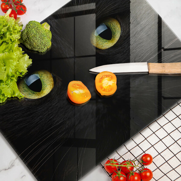 Tábua cozinha Olhos de gato de animais