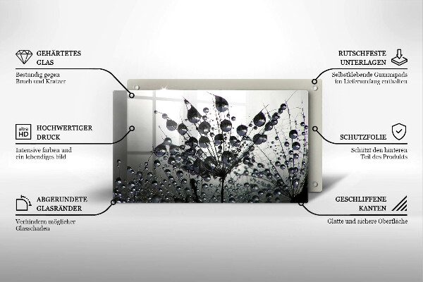 Tábua de corte Dente-de-leão e orvalho