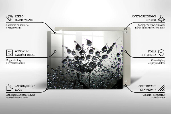Tábua de corte Dente-de-leão e orvalho