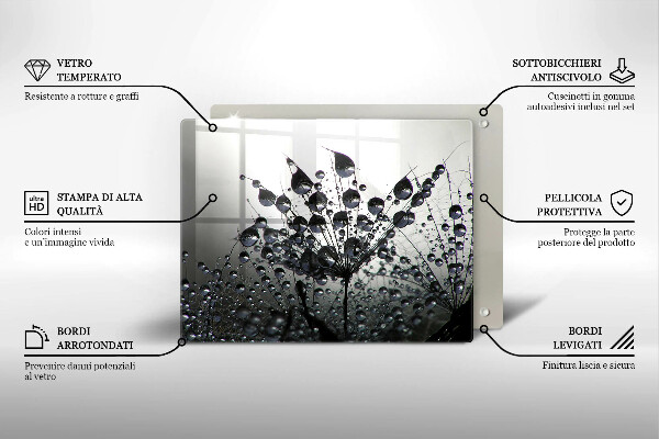 Tábua de corte Dente-de-leão e orvalho