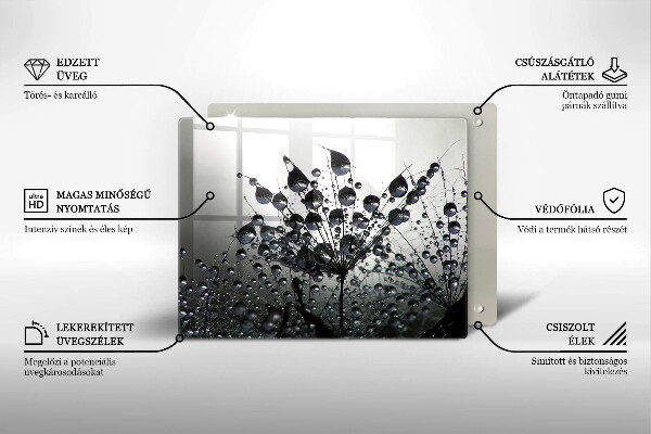 Tábua de corte Dente-de-leão e orvalho