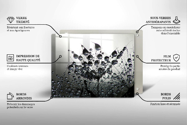 Tábua de corte Dente-de-leão e orvalho