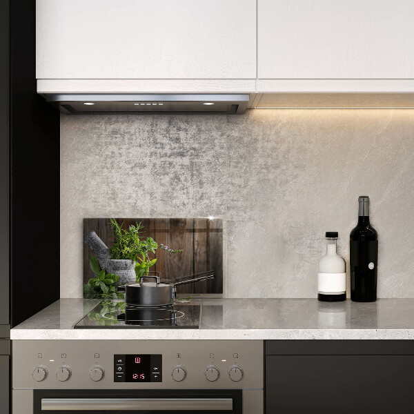 Tábua corte Plantas ervas e madeira