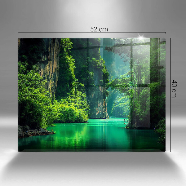 Tábua corte Paisagem da lagoa