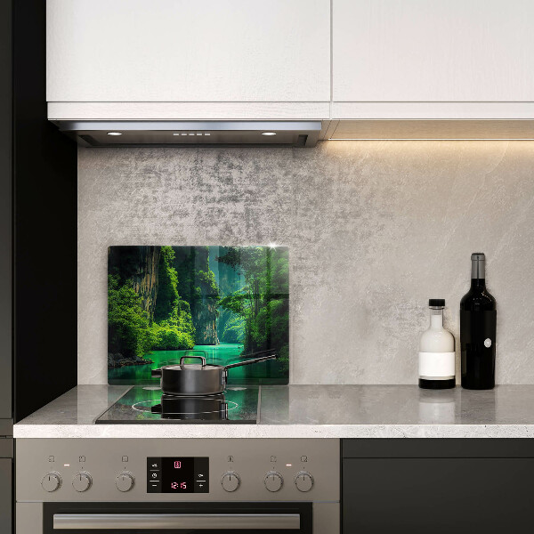 Tábua corte Paisagem da lagoa