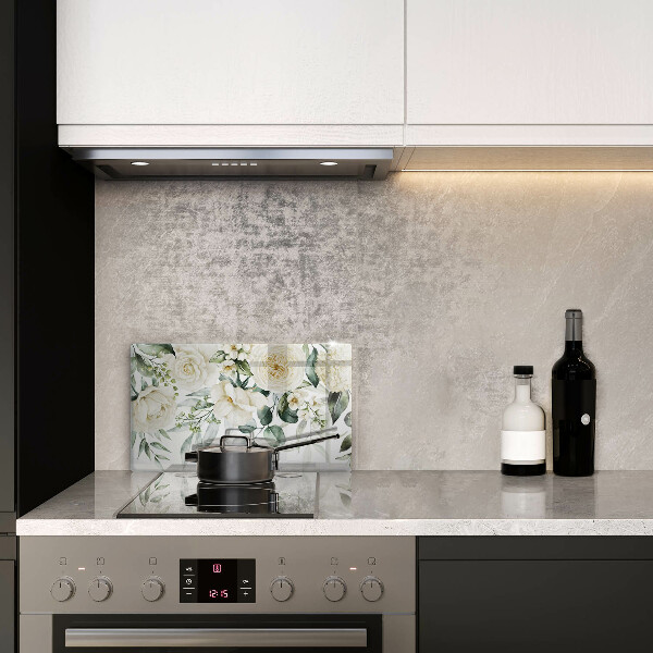 Tábua cozinha Flores em aquarela