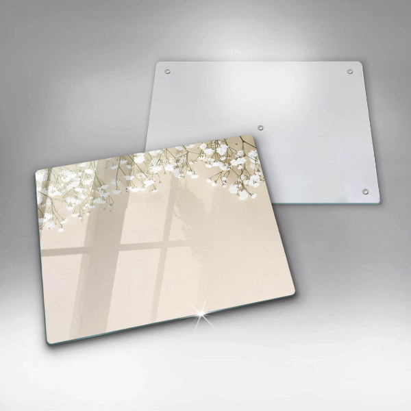 Tábua de cortar Flores boho de Gypsophila