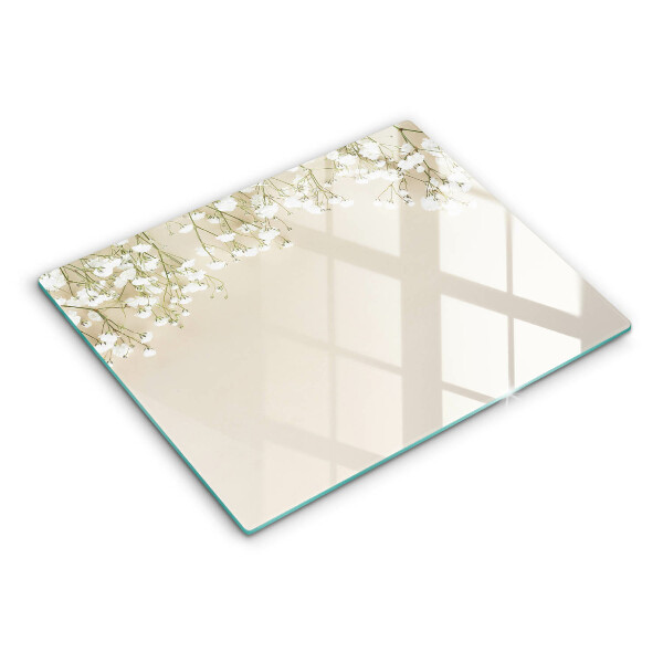 Tábua de cortar Flores boho de Gypsophila