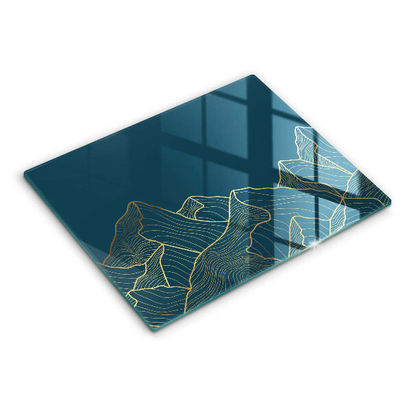 Tábua cozinha Montanhas abstratas