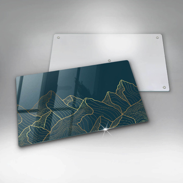 Tábua cozinha Montanhas abstratas
