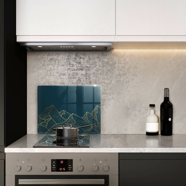 Tábua cozinha Montanhas abstratas