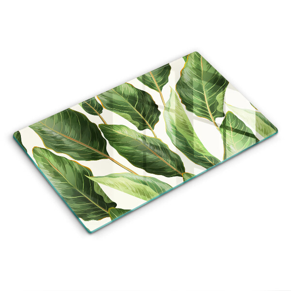 Tábua de cortar Folhas de bananeira