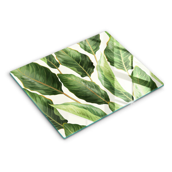 Tábua de cortar Folhas de bananeira