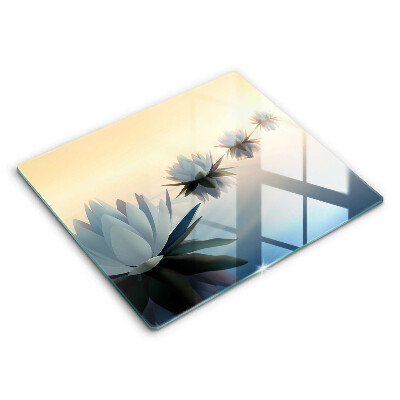 Tábua de cortar Flores de nenúfar