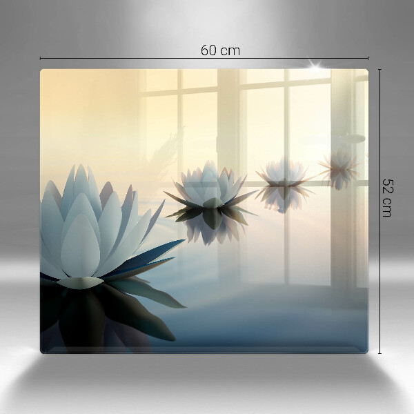 Tábua de cortar Flores de nenúfar