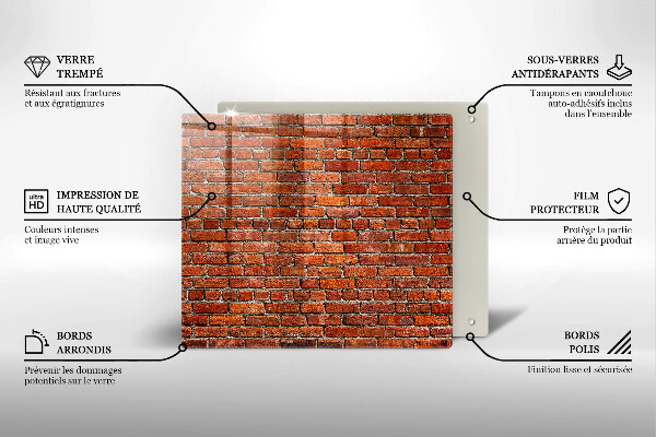 Tábua corte Parede de tijolos
