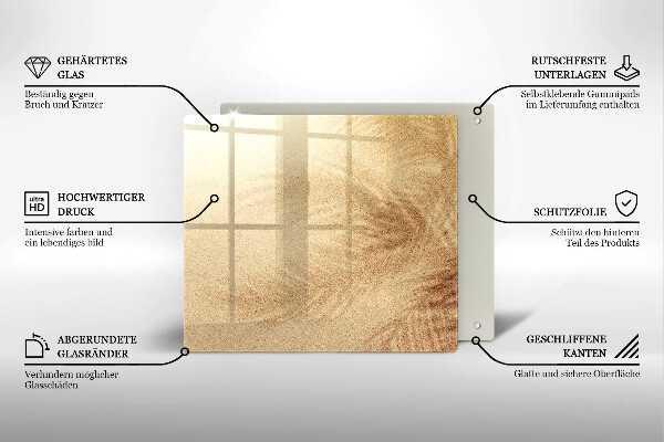 Tábua de cortar alimentos Férias na areia da praia