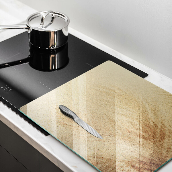 Tábua de cortar alimentos Férias na areia da praia