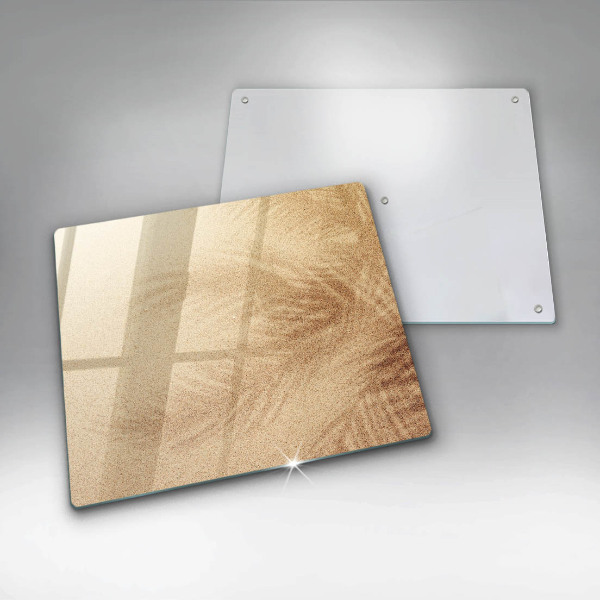 Tábua de cortar alimentos Férias na areia da praia