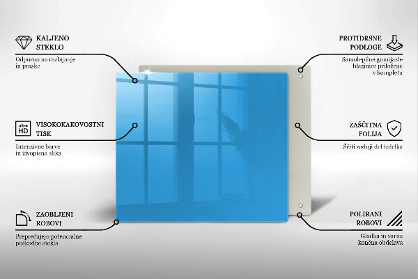 Tábua corte Cor azul