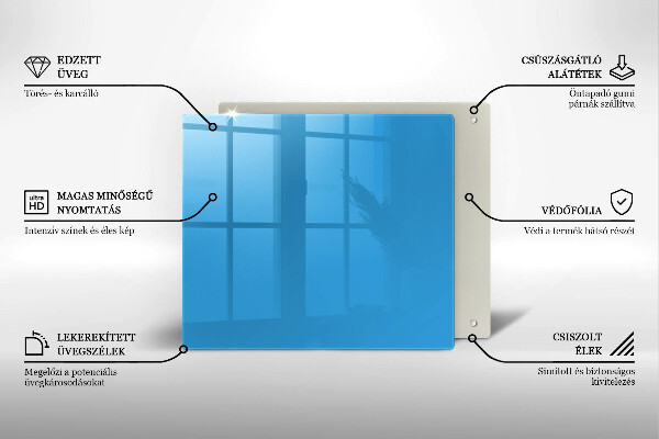 Tábua corte Cor azul