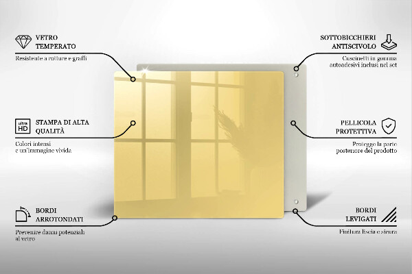 Tábua de cortar Cor amarela