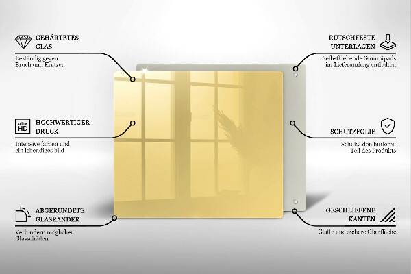 Tábua de cortar Cor amarela