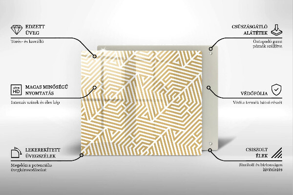 Tábua cozinha Linhas geométricas
