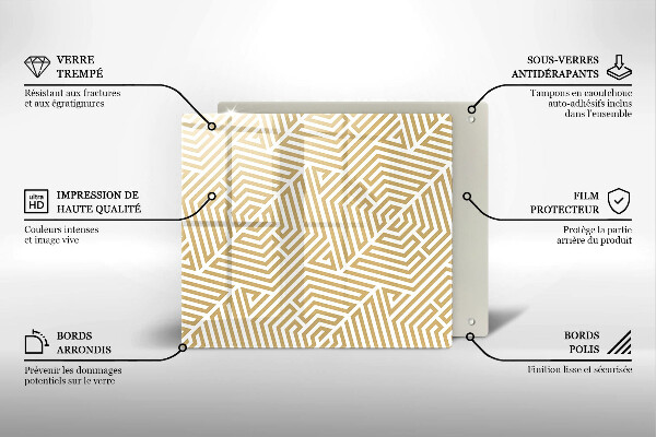 Tábua cozinha Linhas geométricas
