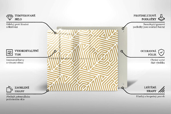 Tábua cozinha Linhas geométricas