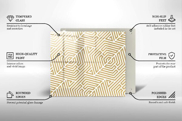 Tábua cozinha Linhas geométricas