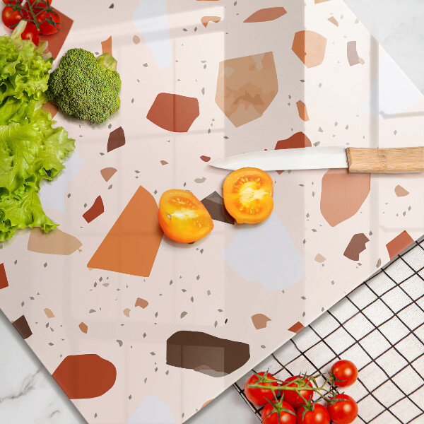 Tábua de vidro Grés decorativo