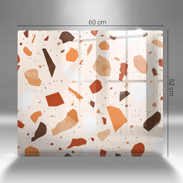 Tábua de vidro Grés decorativo