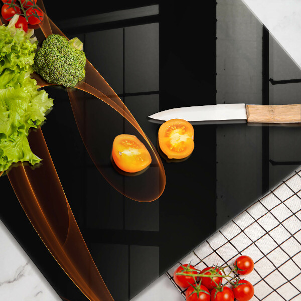 Tábua de cortar Linhas abstratas